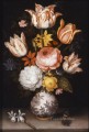 磁器の花瓶の中の花のある静物 アンブロシウス・ボシャールト